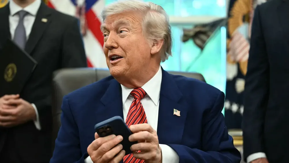 Tổng thống Mỹ Donald Trump. Ảnh: GETTY IMAGES thuế đối ứng