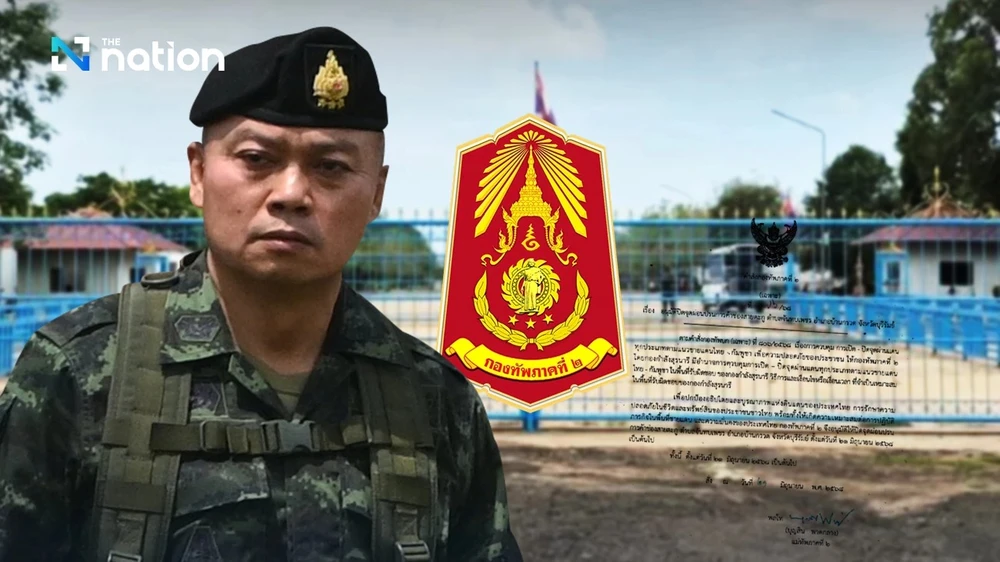 Trung tướng Boonsin Padklang - Tư lệnh Quân khu 2 Lục quân Hoàng gia Thái Lan. Ảnh: NATION THAILAND