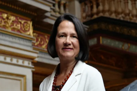 Quốc vụ khanh Bộ Ngoại giao Anh Catherine West. Ảnh: UK GOV