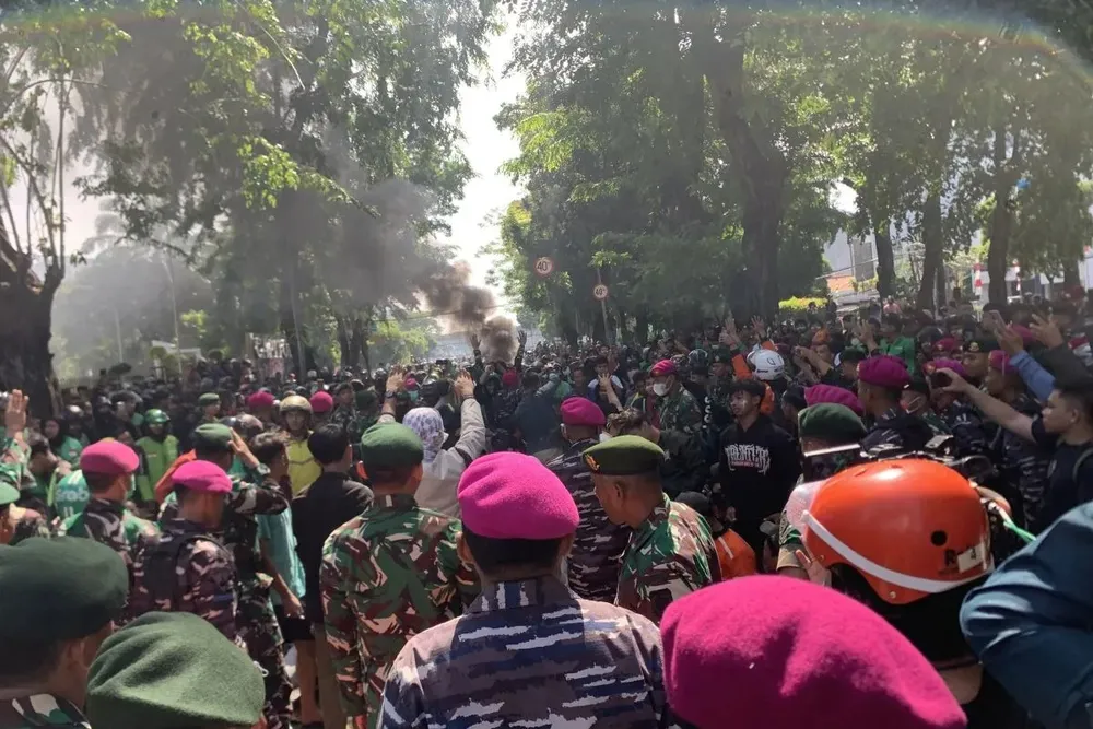 biểu tình ở Indonesia