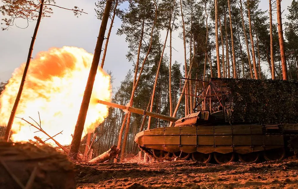 Binh sĩ Nga hoạt động trên chiến trường Ukraine. Ảnh: TASS