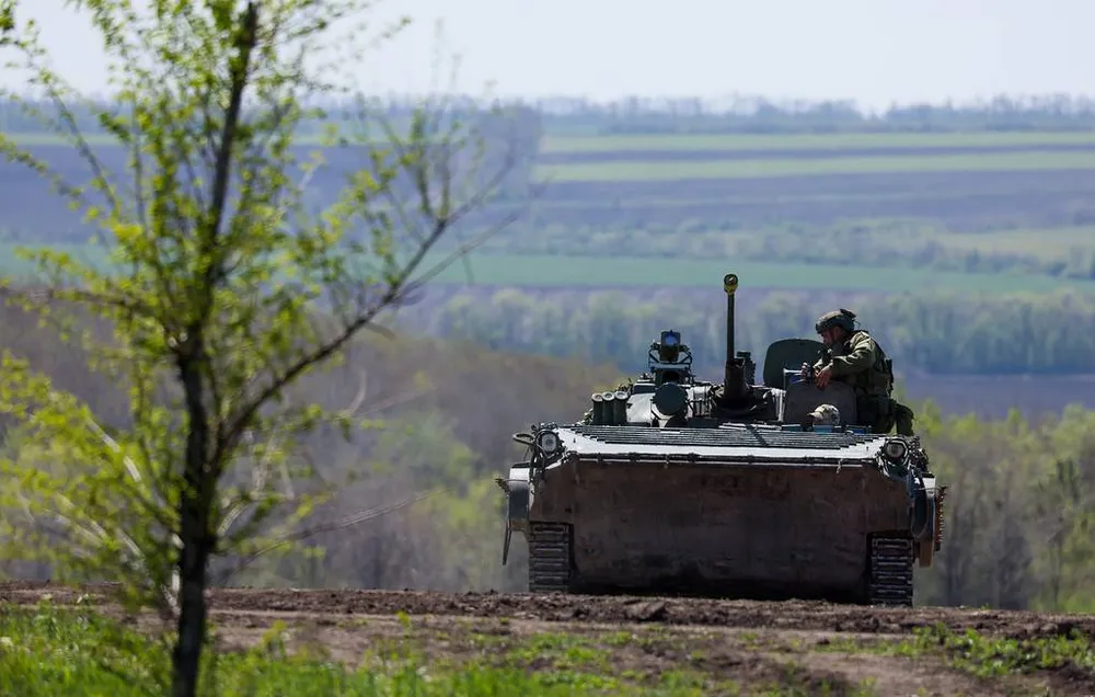 Binh sĩ Nga hoạt động trên chiến trường Ukraine. Ảnh: TASS