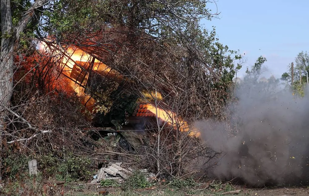 Binh sĩ Nga hoạt động trên chiến trường Ukraine. Ảnh: TASS