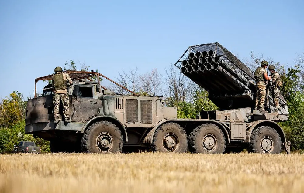 Binh sĩ Nga hoạt động trên chiến trường Ukraine. Ảnh: TASS