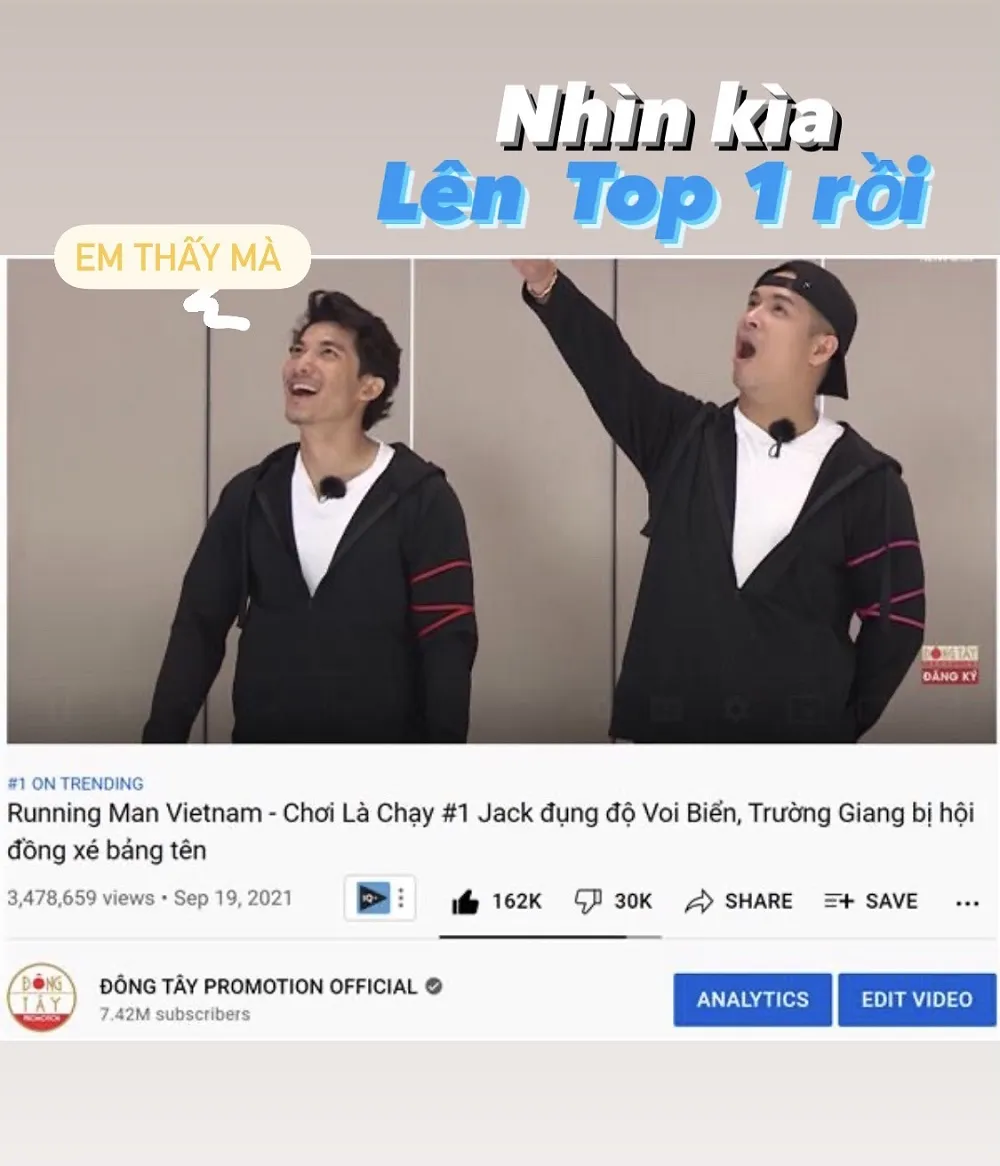 Tập 1 Running Man Vietnam - Chơi Là Chạy đạt tốp 1 trending Youtube ảnh 3