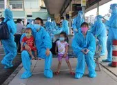 Ninh Thuận: Trẻ em, phụ nữ mang thai bị kẹt ở TP.HCM đã được đưa về quê 