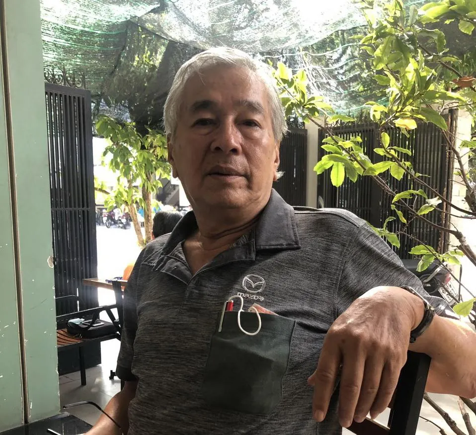 Ông Nguyễn Hoàng Đông đại diện của nguyên đơn trong vụ án lao động bị VKSND quận Bình Tân kháng nghị. Ảnh: HĐ