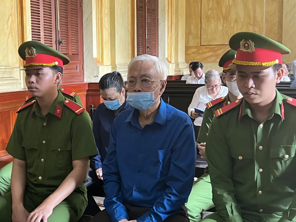 Ông Trần Phương Bình hầu toà trong vụ án thứ năm.Ảnh: HỮU ĐĂNG Tran-phuong-binh.jpeg