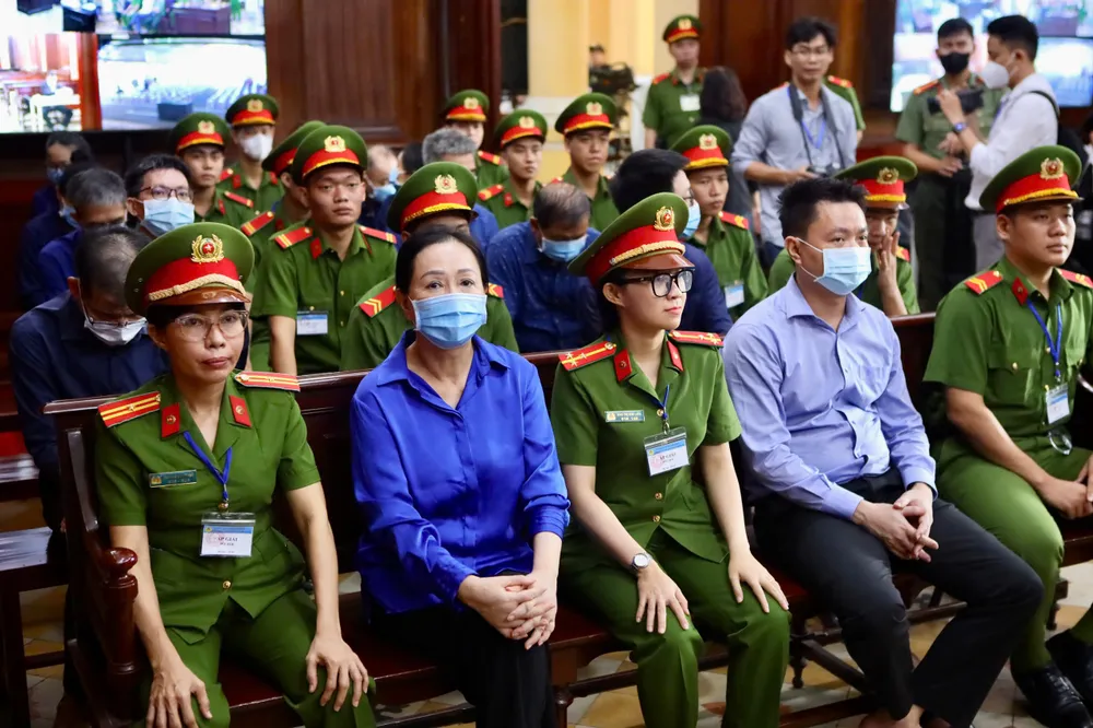 Bà Trương Mỹ Lan muốn ưu tiên và sẵn sàng dùng toàn bộ tài sản của mình để khắc phục cho các bị hại. Ảnh: NGUYỄN TIẾN Trương Mỹ Lan