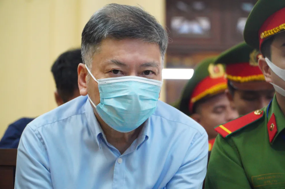 Bị cáo Trương Mỹ Lan không có ý kiến gì đối với những tài sản đã kê biên, phong toả của ông Chu Lập Cơ. Ảnh: NGUYỄN TIẾN chu-lap-co.jpg