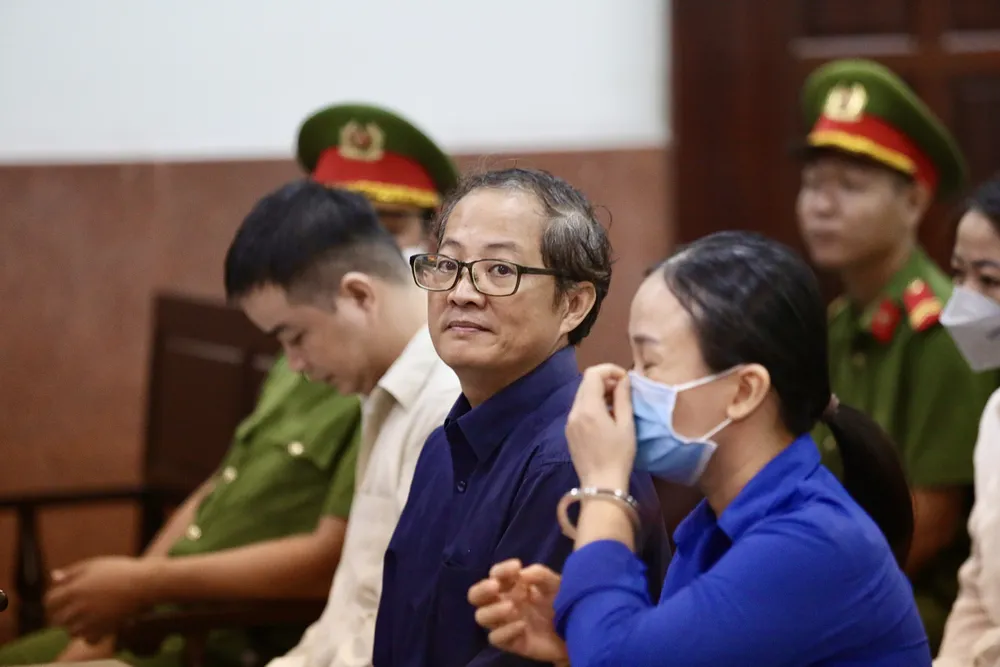 Cựu giám đốc bệnh viện TP Thủ Đức Nguyễn Minh Quân xin giảm nhẹ hình phạt trong vụ án liên quan đến Công ty Việt Á. Ảnh: HOÀNG GIANG bệnh viện tp thủ đức