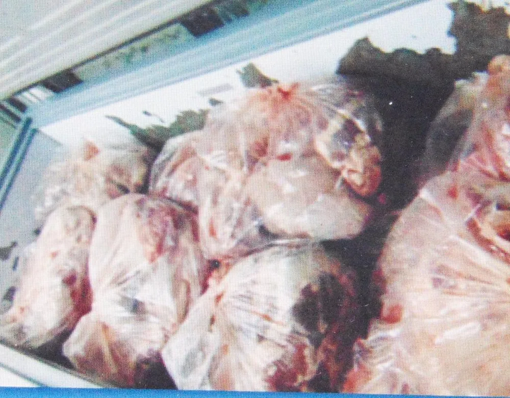 Phạt 106 triệu đồng do kinh doanh thịt nhiễm khuẩn ảnh 2 thịt không đạt tiêu chuẩn