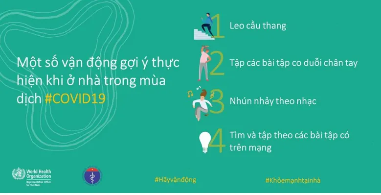 Vận động thân thể tại nhà tăng cường sức khỏe chống dịch ảnh 3