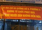 TP.HCM: Điểm phát quà từ thiện ở quận Gò Vấp đã ngưng