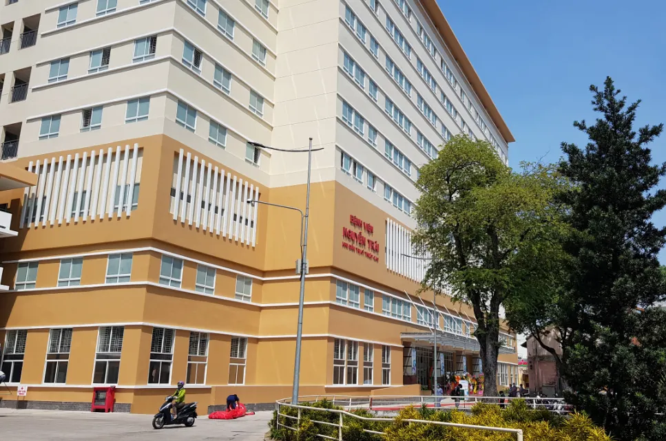 Khu điều trị kỹ thuật cao của BV Nguyễn Trãi. Ảnh: TRẦN NGỌC Khu điều trị kỹ thuật cao của BV Nguyễn Trãi. Ảnh: TRẦN NGỌC