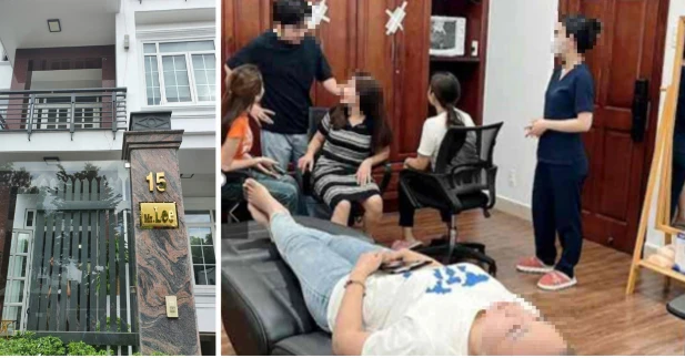"Mr Lee" đang tư vấn khách làm đẹp. Ảnh: SỞ Y TẾ TP.HCM thach-thuc-co-quan-chuc-nang.jpg