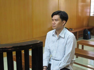 Bị cáo Nguyên ở toà