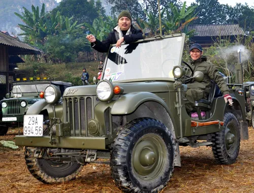 Chiếc Jeep của anh Thành 'Bantam' độc nhất vô nhị ở Việt Nam. Ảnh: HJB. bantam-3845-1396922371.jpg