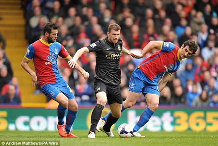 Crystal Palace không có cơ hội kiếm điểm trước một Man City đầy quyết tâm ngày hôm nay