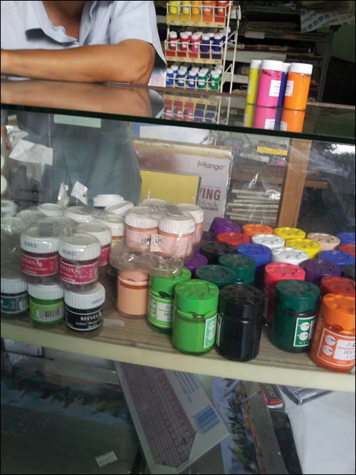 Nhiễm độc từ màu vẽ của trẻ ảnh 2