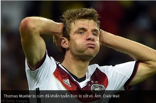 Tuyển Đức lo "sốt vó" với 7 cầu thủ bị cúm ảnh 1