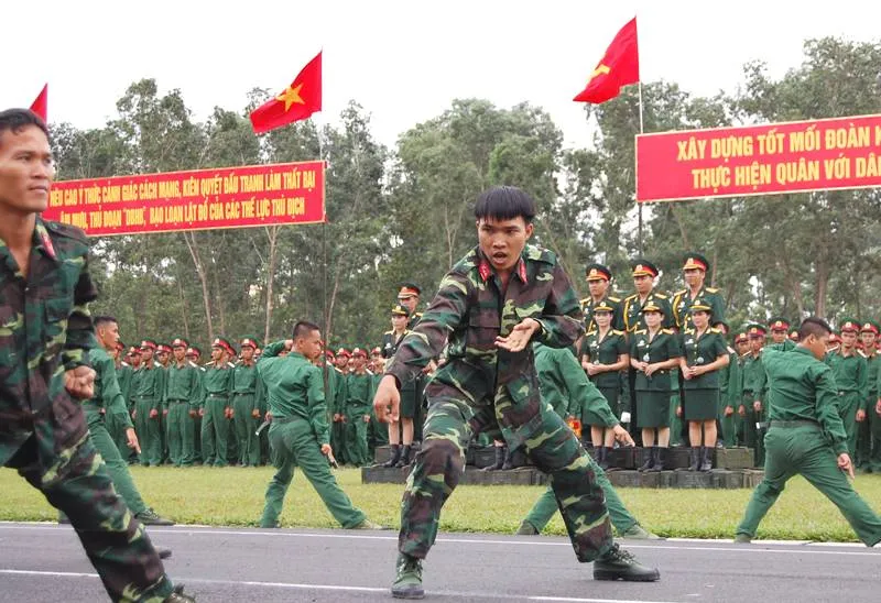 Tái hiện hình ảnh người lính Binh đoàn Cửu Long năm xưa ảnh 17 Tái hiện hình ảnh người lính Binh đoàn Cửu Long năm xưa ảnh 17