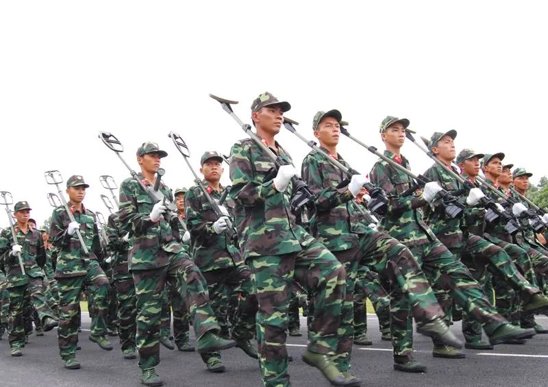 Tái hiện hình ảnh người lính Binh đoàn Cửu Long năm xưa ảnh 9 Tái hiện hình ảnh người lính Binh đoàn Cửu Long năm xưa ảnh 9