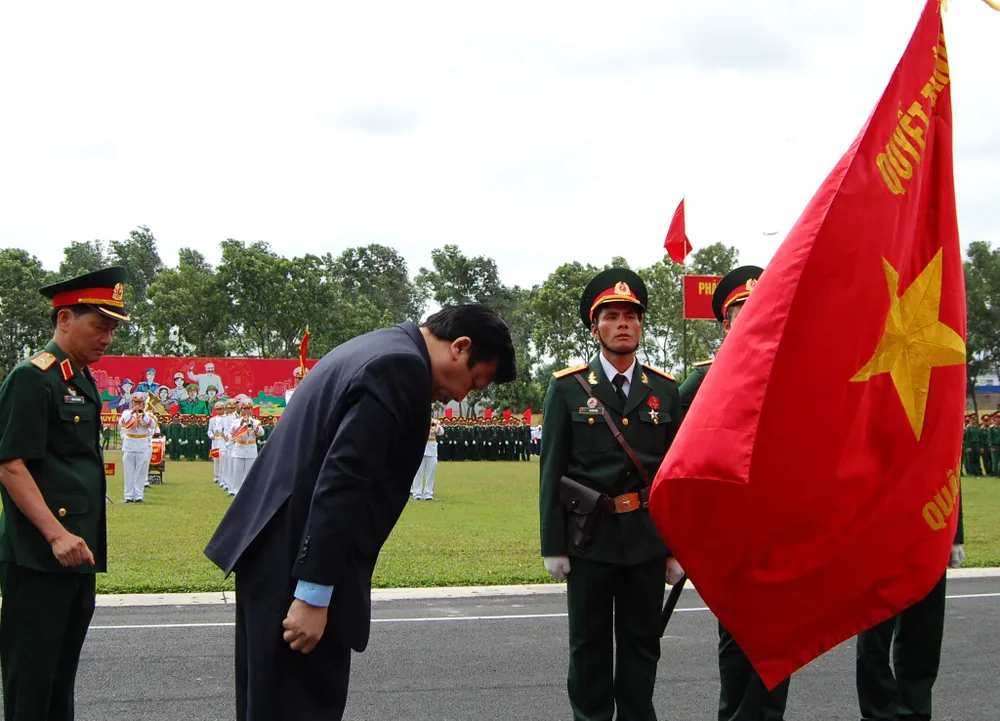 Tái hiện hình ảnh người lính Binh đoàn Cửu Long năm xưa ảnh 3 Tái hiện hình ảnh người lính Binh đoàn Cửu Long năm xưa ảnh 3