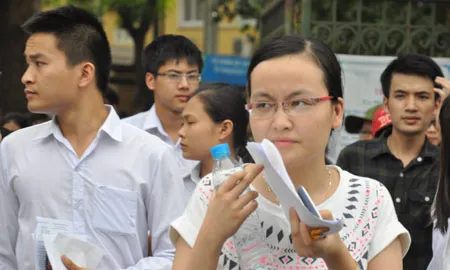 điểm thi, Học viện Quân y, Quốc tế TP.HCM, 2014,