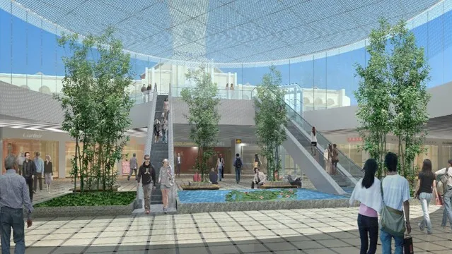 Hình ảnh nhà ga ngầm tuyến Metro số 1 ở Sài Gòn