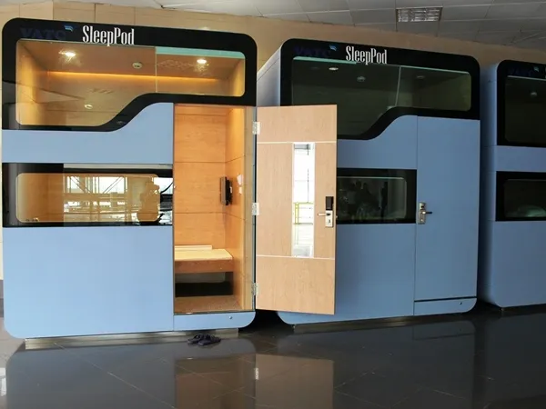 Chiêm ngưỡng phòng ngủ mini ở sân bay Nội Bài ảnh 3 Chiêm ngưỡng phòng ngủ mini ở sân bay Nội Bài ảnh 3