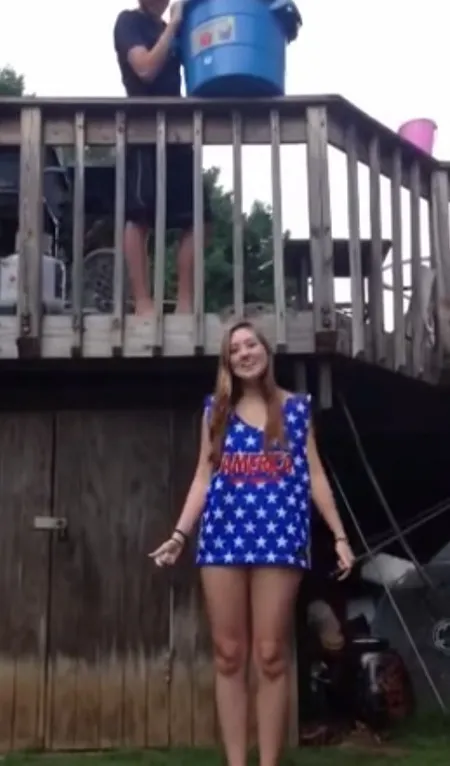 Sự thật về tin cô gái gãy cổ chết vì thử thách dội nước đá ảnh 1