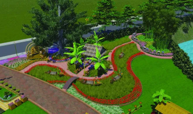 Ngắm đường hoa 'Xuân Đồng Nai 2015' 11 tỷ đồng ảnh 3