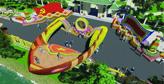 Ngắm đường hoa 'Xuân Đồng Nai 2015' 11 tỷ đồng ảnh 6