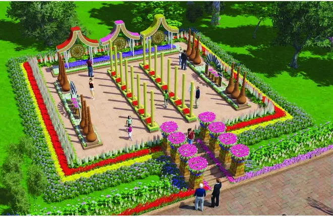 Ngắm đường hoa 'Xuân Đồng Nai 2015' 11 tỷ đồng ảnh 9