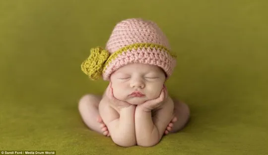 Ngất ngây với những bức ảnh bé ngủ siêu dễ thương