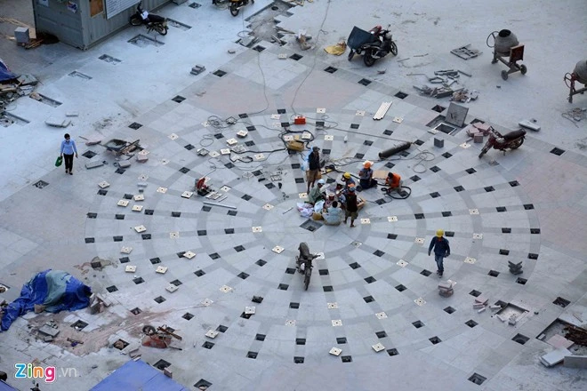 Phố đi bộ dài 640 m ở Sài Gòn trước ngày khánh thành