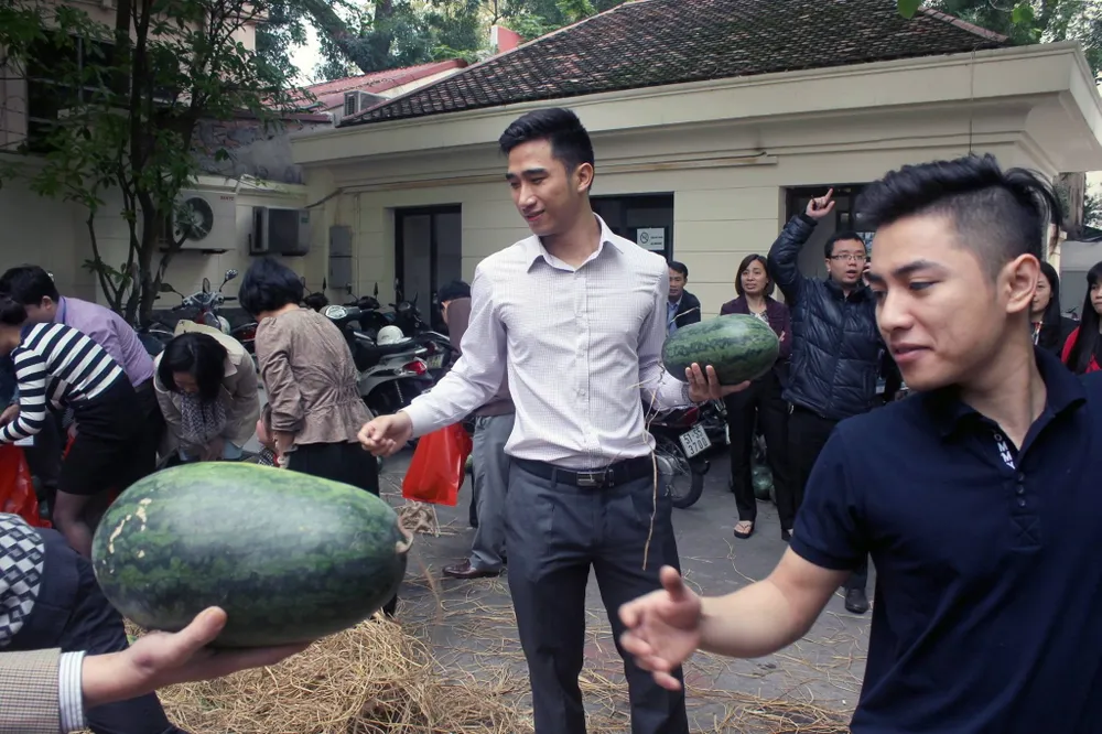 Bộ Công Thương mua dưa hấu ủng hộ nông dân ảnh 1