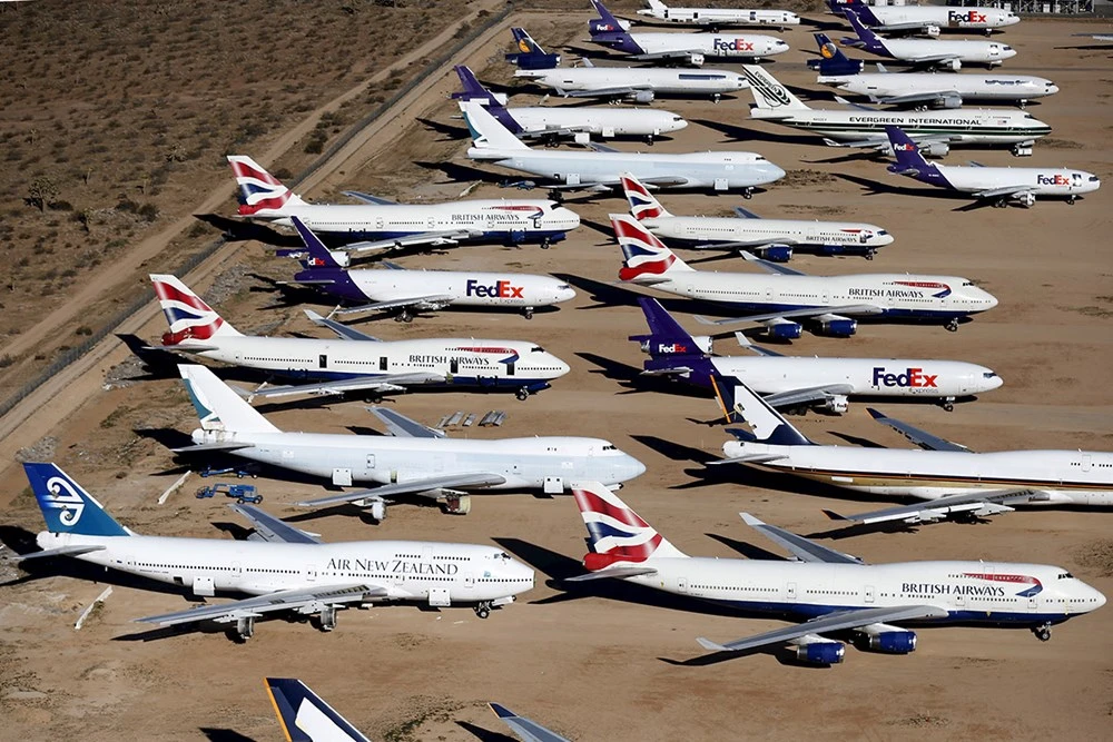 Chùm ảnh nghĩa địa máy bay dân dụng tại Mỹ ảnh 7