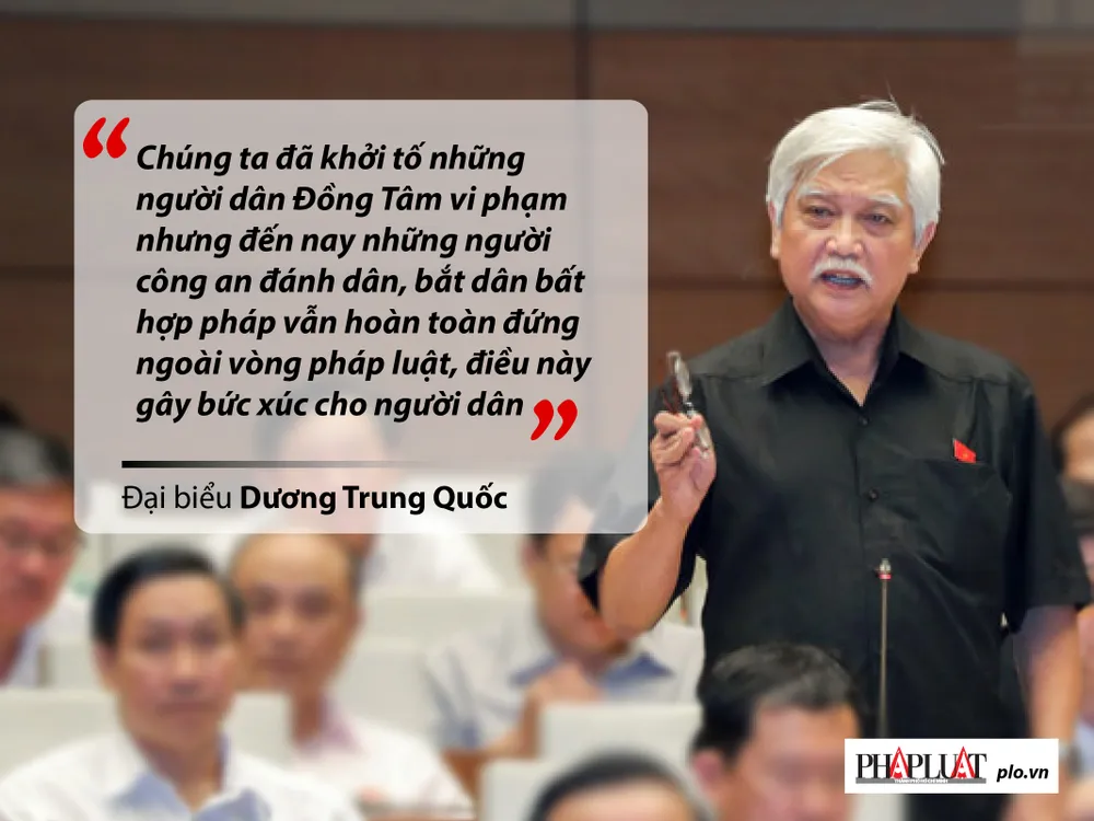 Những phát ngôn 'đốt nóng' nghị trường Quốc hội ảnh 1