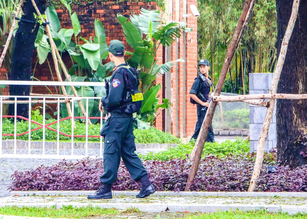 Chó nghiệp vụ tham gia bảo vệ APEC ở Đà Nẵng ảnh 8