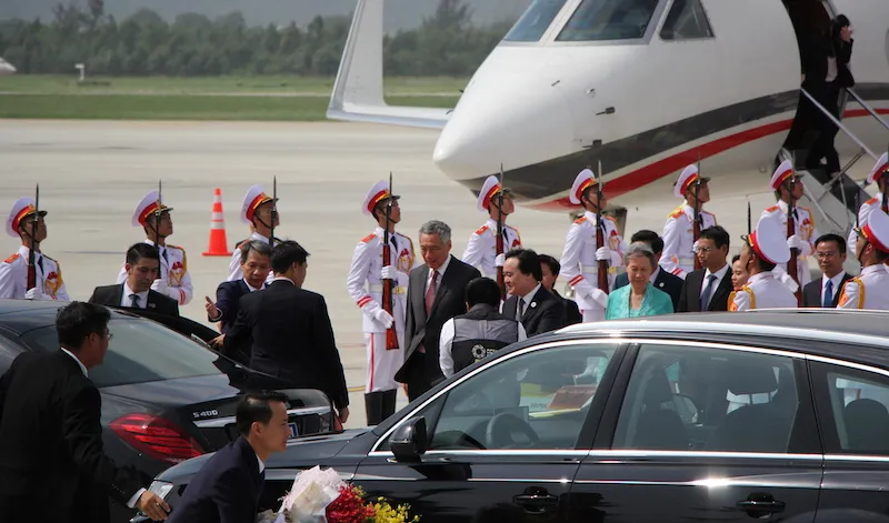 Thủ tướng Canada và Singapore đã tới Đà Nẵng ảnh 3