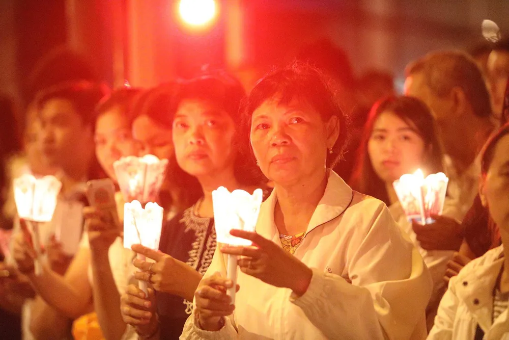 Trực tiếp lễ rước Đức Tổng Giám mục Phaolô Bùi Văn Đọc ảnh 10