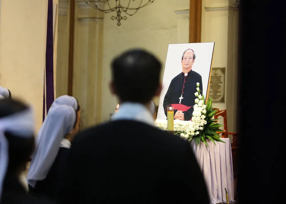 Trực tiếp lễ rước Đức Tổng Giám mục Phaolô Bùi Văn Đọc ảnh 19