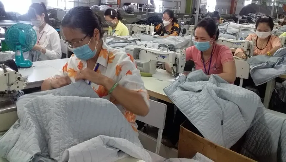 Sản phẩm dệt may chiếm 25.4% mặt hàng xuất khẩu