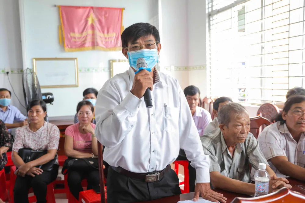 Cử tri Nguyễn Thanh Sơn có những ý kiến liên quan đến sản xuất nông nghiệp Cử tri Nguyễn Thanh Sơn có những ý kiến liên quan đến sản xuất nông nghiệp