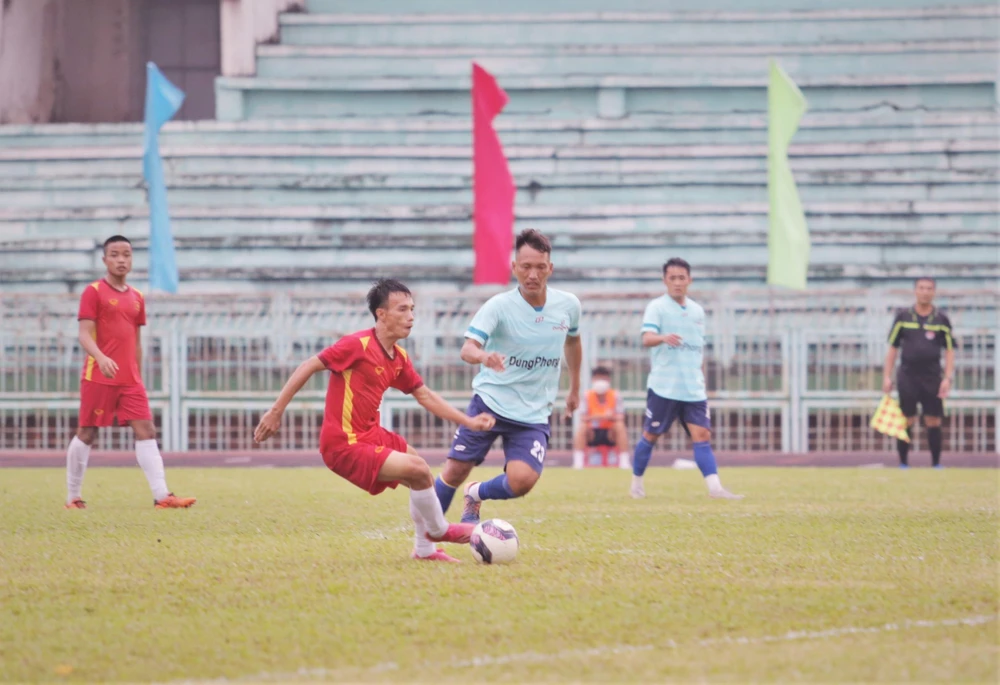 Các môn thi đấu tại đại hội TDTT tỉnh Long An diễn ra sôi nổi, hấp dẫn, chuyên môn cao.