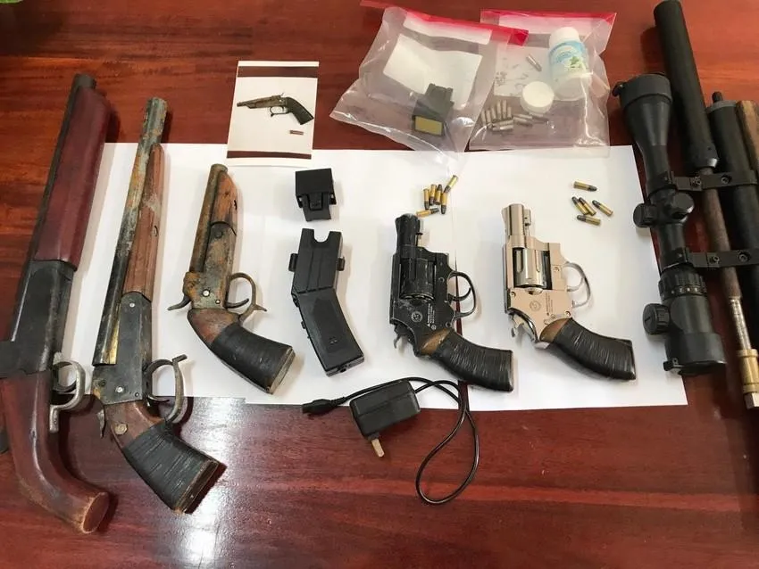 Tang vật thu giữ của vụ án. Ảnh: CACC