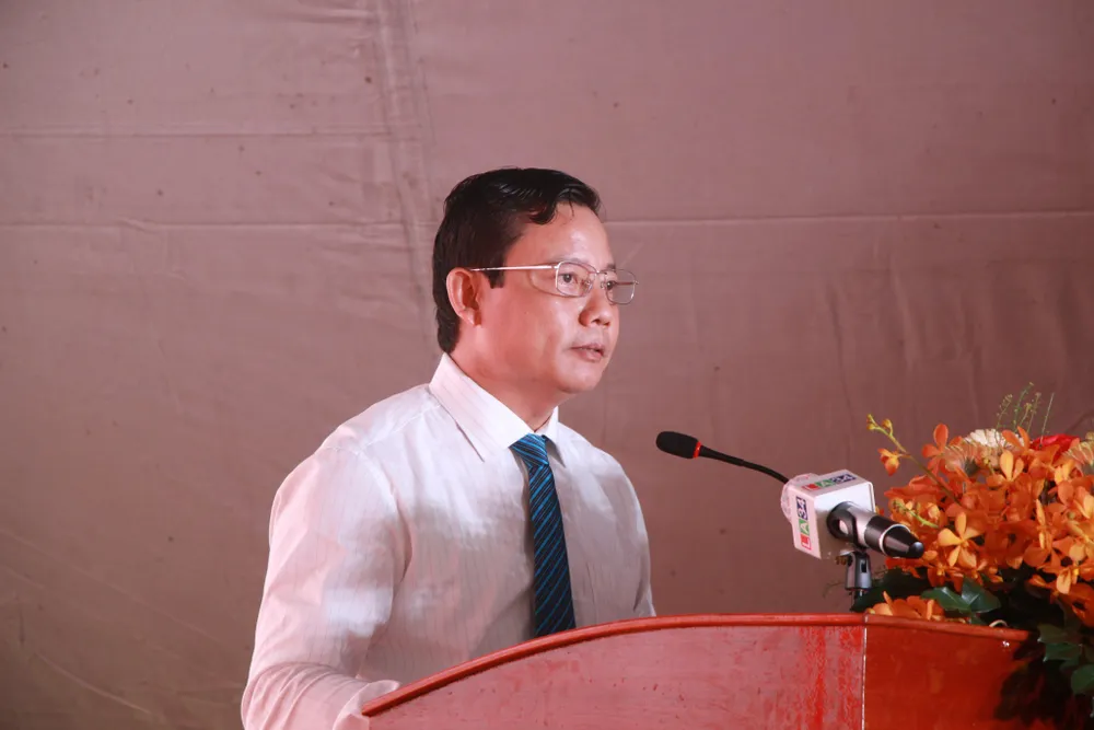 Phó Chủ tịch UBND tỉnh, ông Phạm Tấn Hòa ôn lại sự nghiệp nhà trí thức Nguyễn Thông