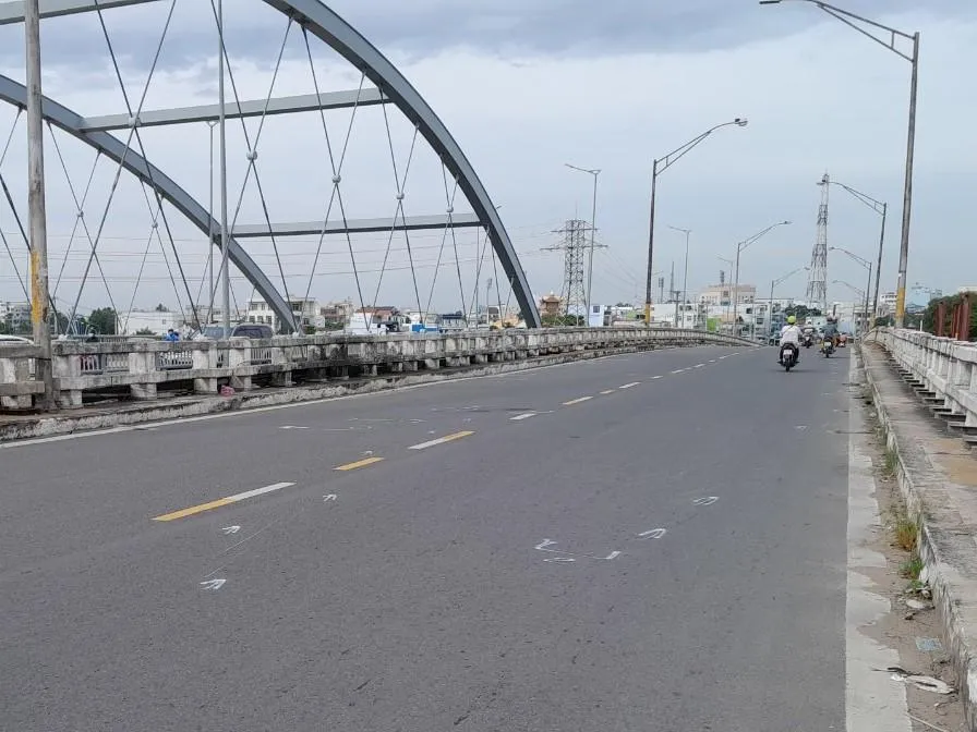 Hiện trường nơi Đại úy Khôi bảo vệ hiện trường. Ảnh: HD